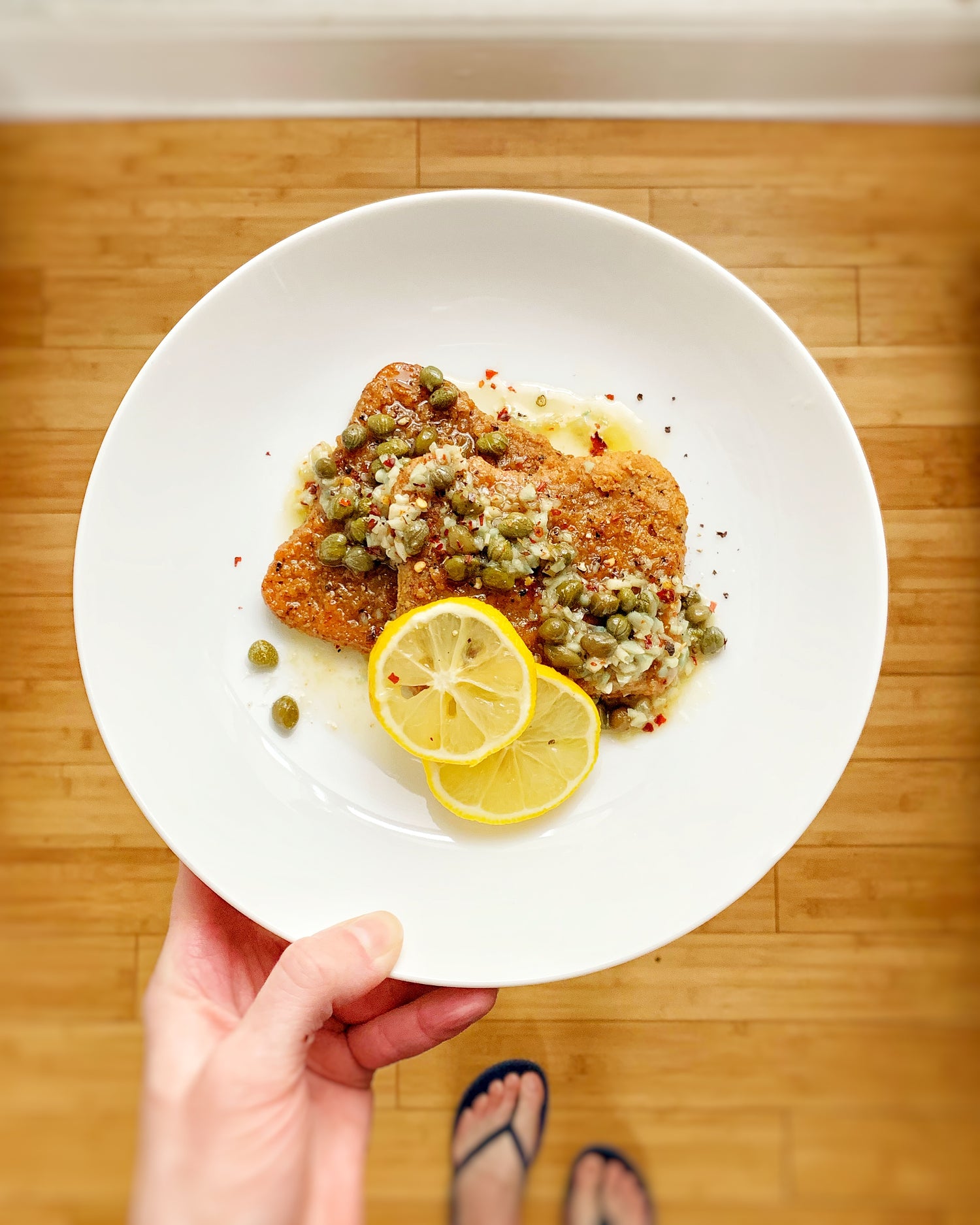 Seitan Piccata Bartleby's Food
